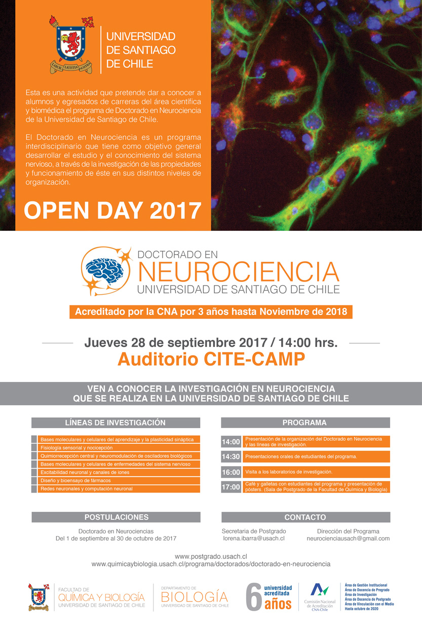 Doctorado en Neurociencia Usach