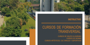 Portada de Instructivo de Postulación a Cursos de Formación Transversal 2 - 2022